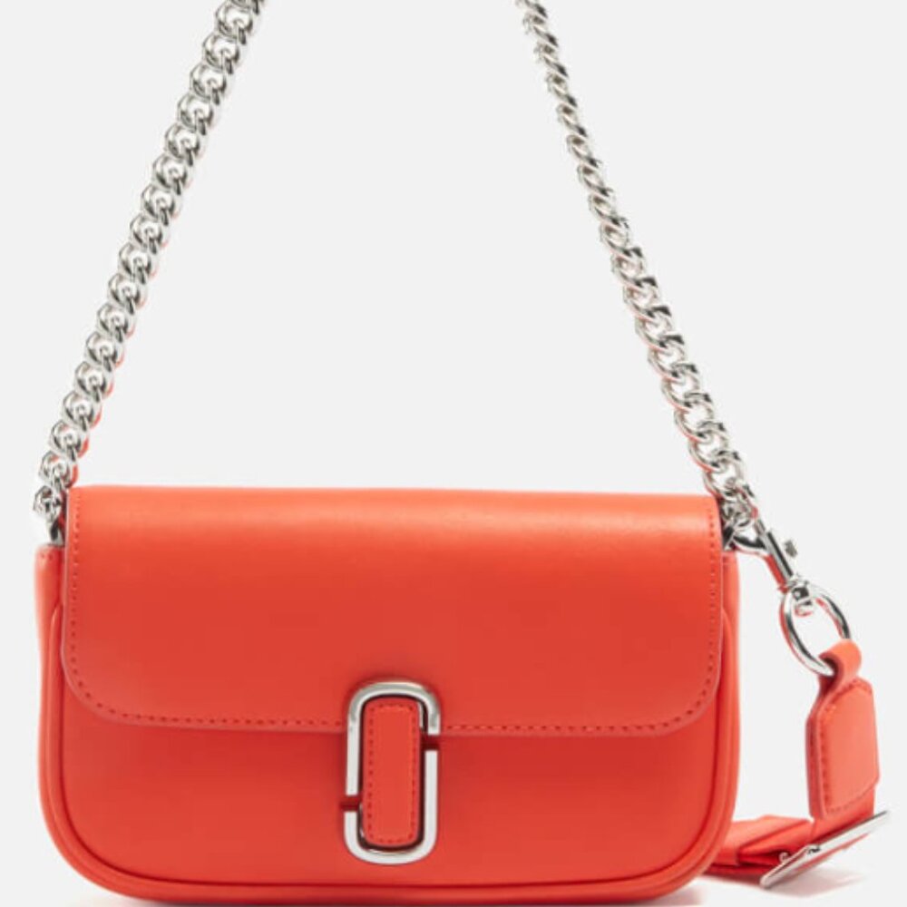 Marc Jacobs - ‘The J Marc Mini’ Shoulder Bag - Orange